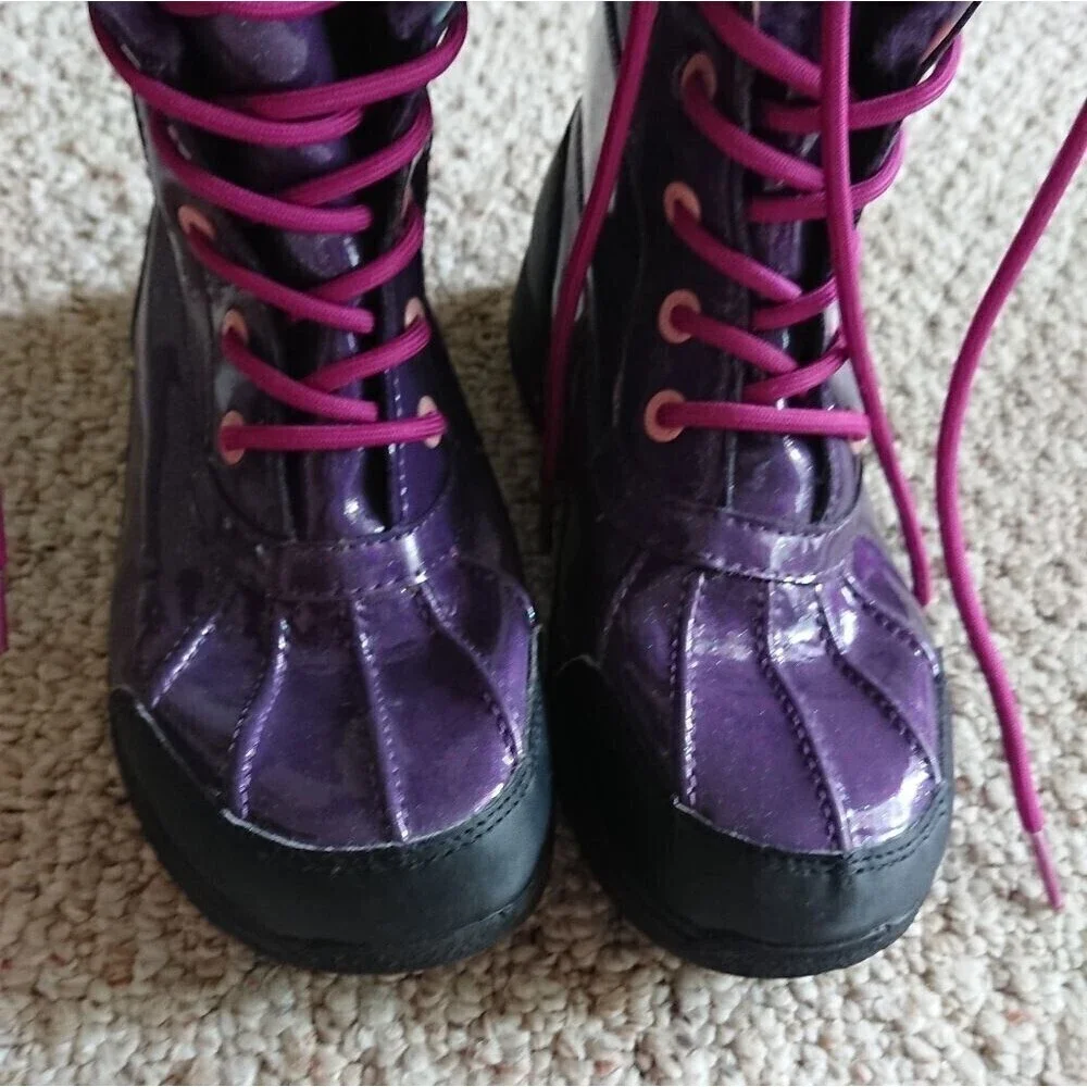 UGG Butte II Boots Purple Velvet size 6